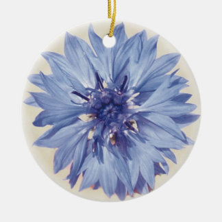 Cornflower Ceramic Ornament