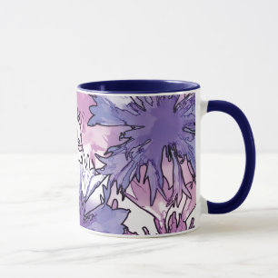 Cornflower Collage Mug
