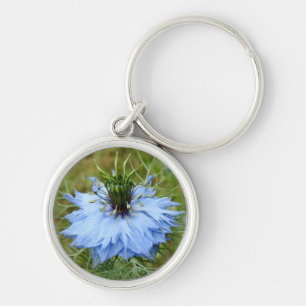 Cornflower Key Ring