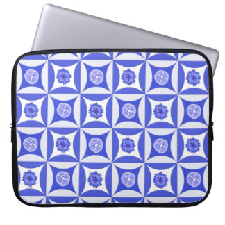 Cornflowers and Speedwells in the Barn Door Laptop Sleeve