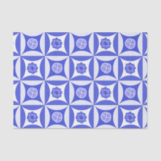 Cornflowers and Speedwells in the Barn Door Tissue Paper