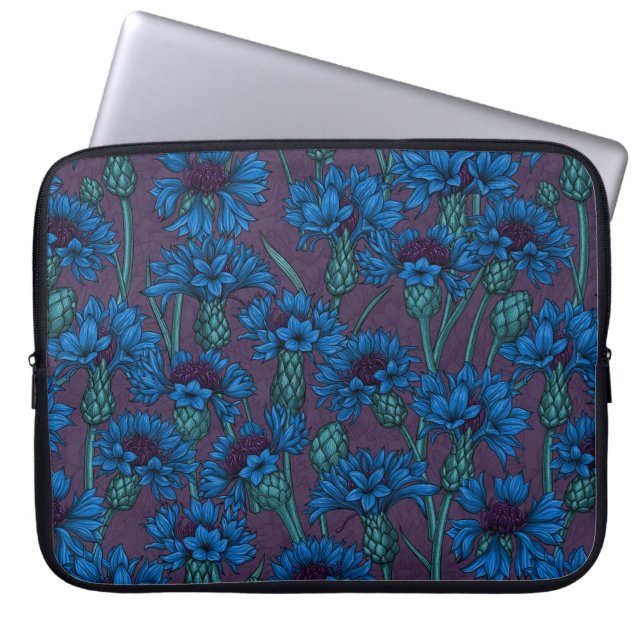 Cornflowers Laptop Sleeve (Front)