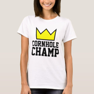 CORNHOLE CHAMP T-shirts