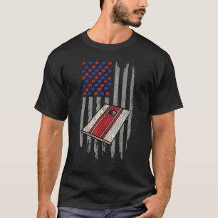 Cornhole Corn Hole Patriotic 1 T-Shirt
