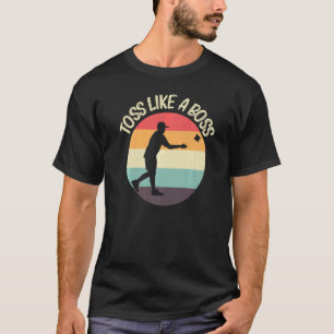 Cornhole Designs For Men Women Bean Bag Toss Playe T-Shirt