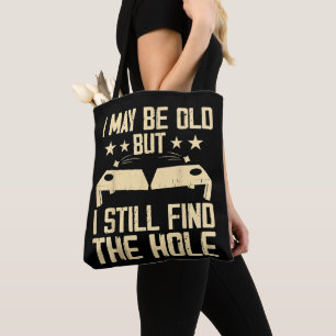 Cornhole Dummy Boards Lawn Players Tote Bag