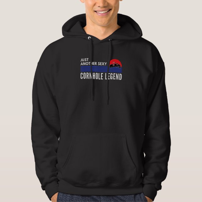 Cornhole Legend  4th of July Hoodie (Front)