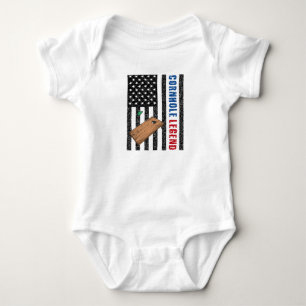 Cornhole Legend USA Baby Bodysuit