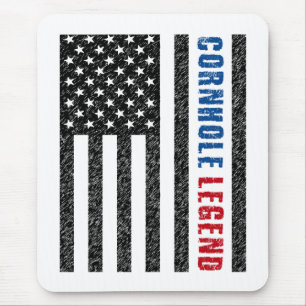 Cornhole Legend USA Mouse Pad