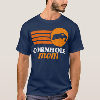 Cornhole Mom Mother Women Cornhole  T-Shirt