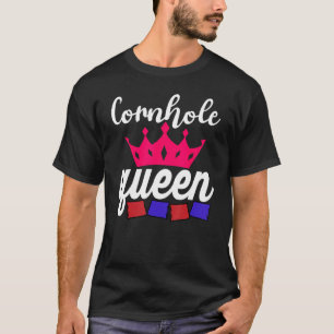 Cornhole Queen Corn Hole T-Shirt