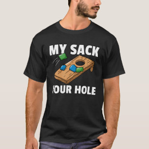 Cornhole  Sack Toss Player T-Shirt