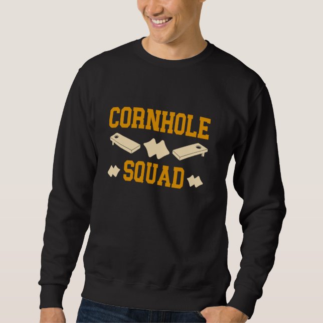 Cornhole Squad Sweatshirt (Front)