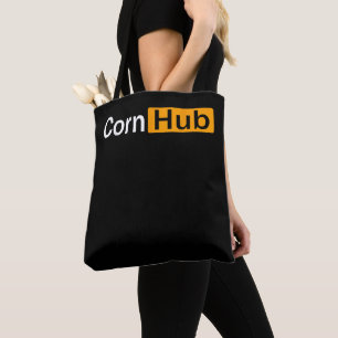 Cornhub Cornhole Cornholer Tote Bag