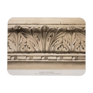 Cornice Moulding, From a Tomb in the Church of S.S Magnet