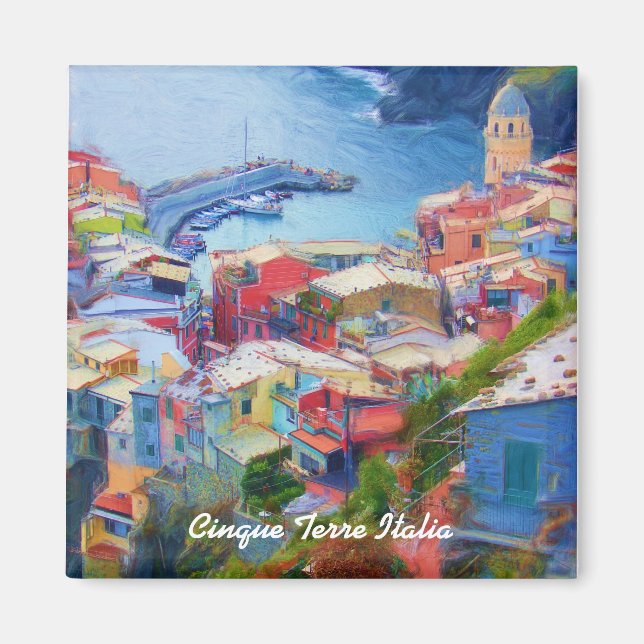 Corniglia Cinque Terre Italia Magnet (Front)