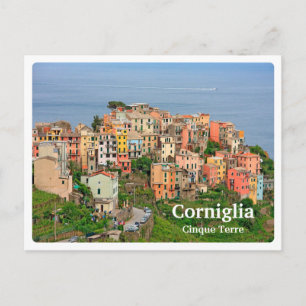 CORNIGLIA - Cinque Terre - Liguria - Italy Postcard
