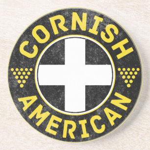 Cornish American Flag Coaster