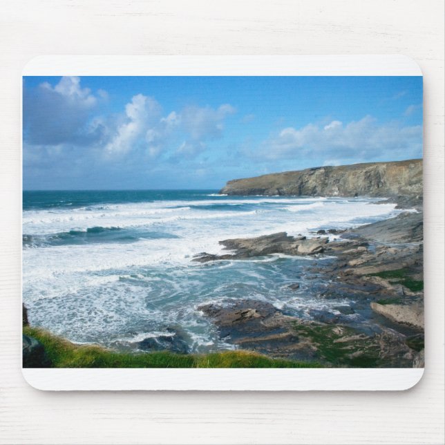 Cornish coast 2 mouse pad (Front)