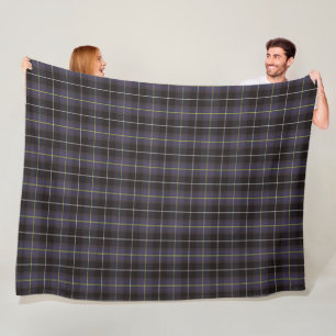 Cornish Family Tartan - Coleman Fleece Blanket