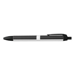 Cornish Flag (Cornwall) (County of England, UK) Black Ink Pen