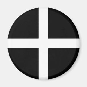 Cornish Flag (Cornwall) (County of England, UK) Magnet