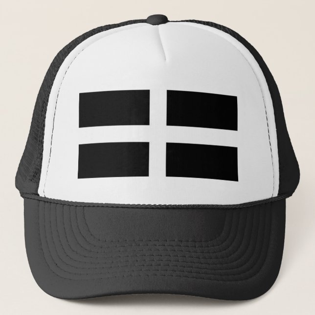 CORNISH FLAG TRUCKER HAT (Front)