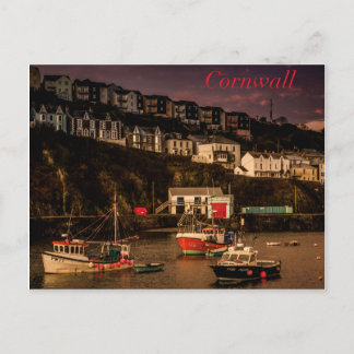 Cornish Harbour Postcard