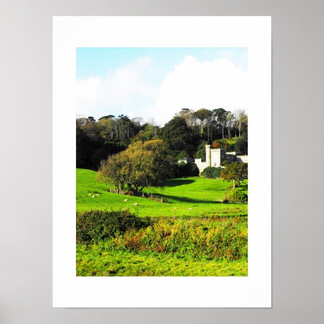 Cornish landscape poster (Front)