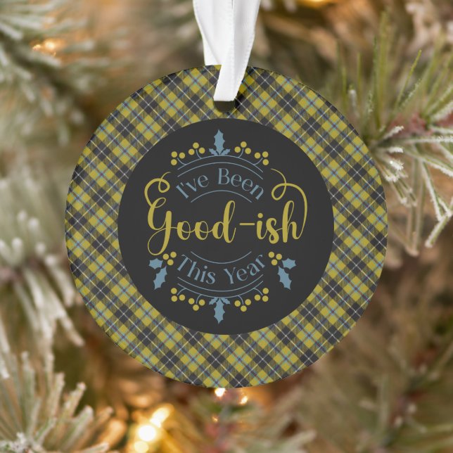 Cornish Original Scottish Tartan Christmas (Arbre)