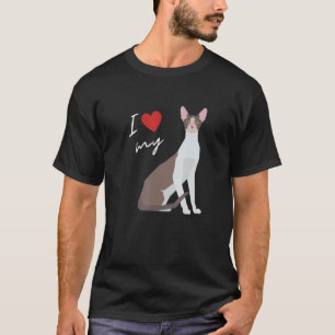 Cornish Rex Cat Mom For Cat T-Shirt