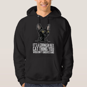 Cornish Rex kitten  Cornish Rexs  Cornish Rex moth Hoodie