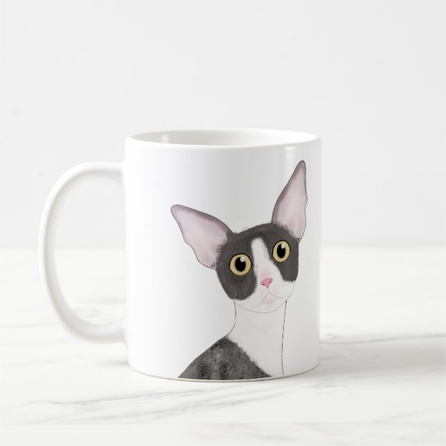 Cornish Rex Mug (Gauche)