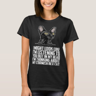 Cornish Rexs Cornish Rex cat Cornish Rex mom T-Shirt
