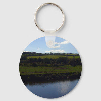 Cornish River and Countryside Keychain
