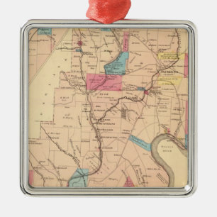 Cornplanter Township Metal Ornament