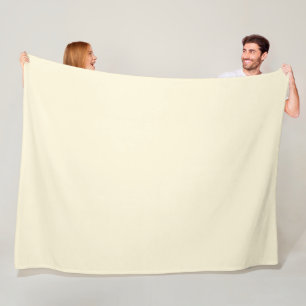 Cornsilk Fleece Blanket