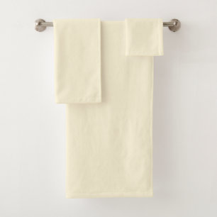 Cornsilk Towel Set – 3 Customizable Types