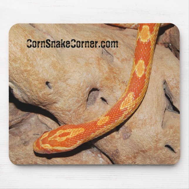CornSnakeCorner Mousepad - Customized (Front)
