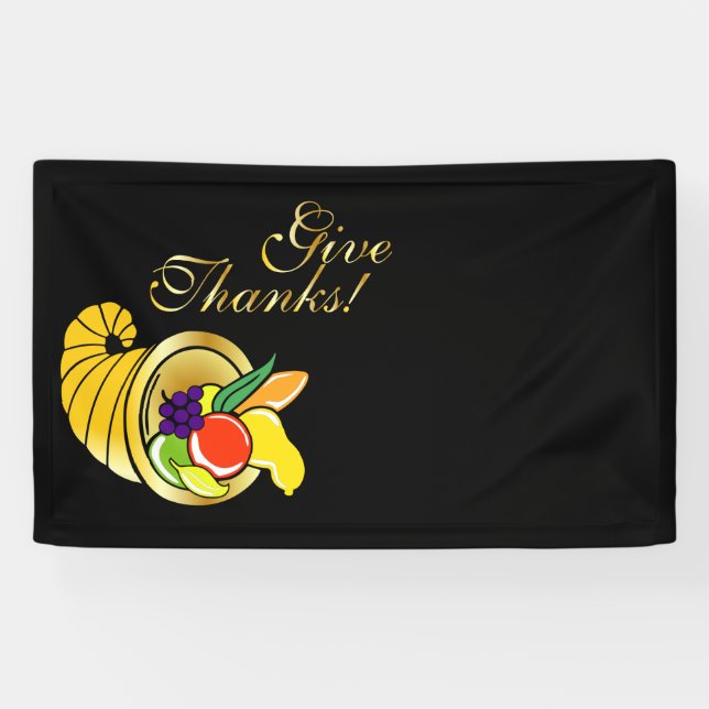 Cornucopia Banner (Horizontal)