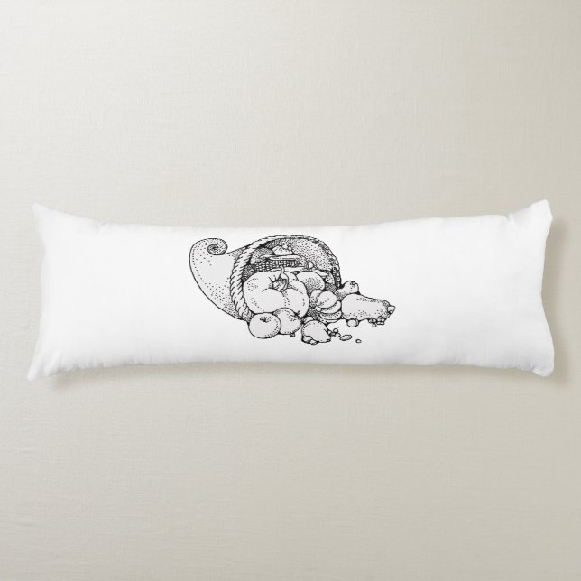 cornucopia body pillow (Front)
