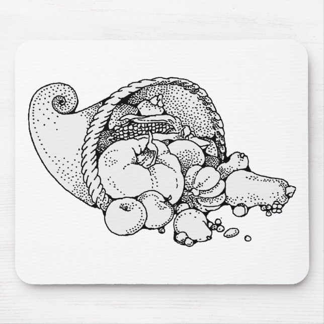 cornucopia mouse pad (Front)