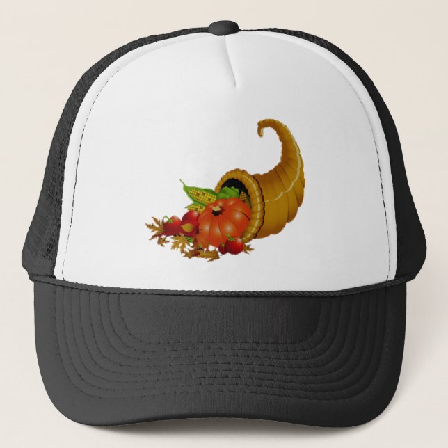 Cornucopia Thanksgiving Casquette (Devant)