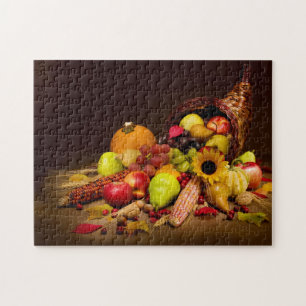 Cornucopia Thanksgiving Puzzle