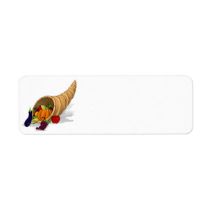 Cornucopie de Thanksgiving Animée