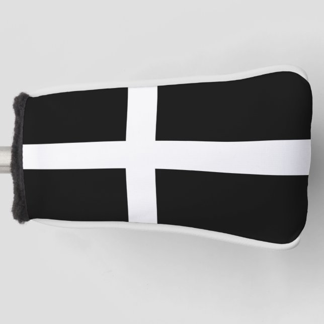 Cornwall county flag golf head cover (Front)
