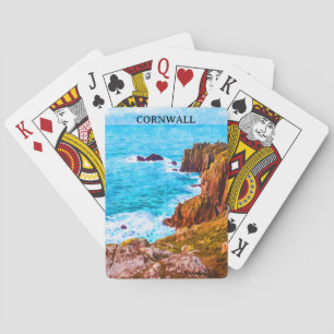 Cornwall England UK Coastal Scenery Playing Cards