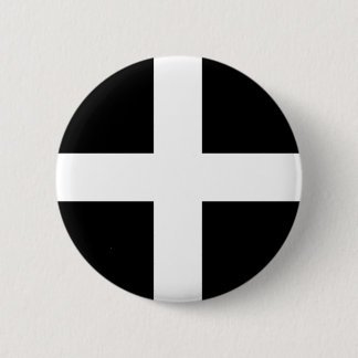 Cornwall Flag 2 Inch Round Button