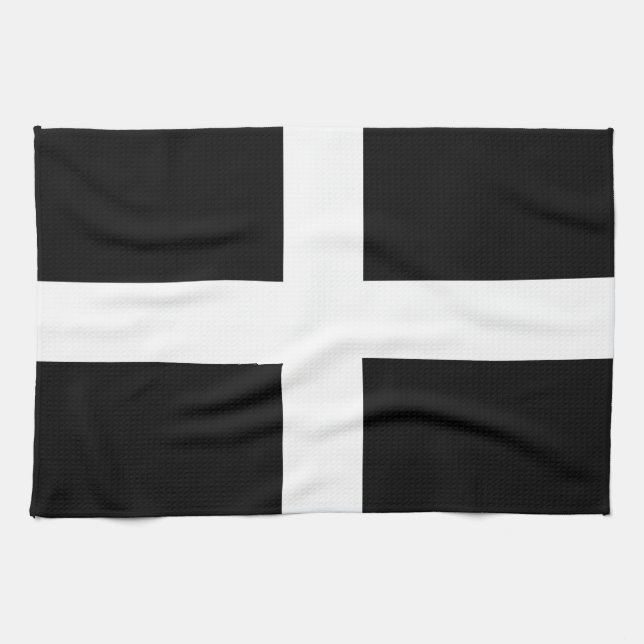 Cornwall Flag Kitchen Towel (Horizontal)