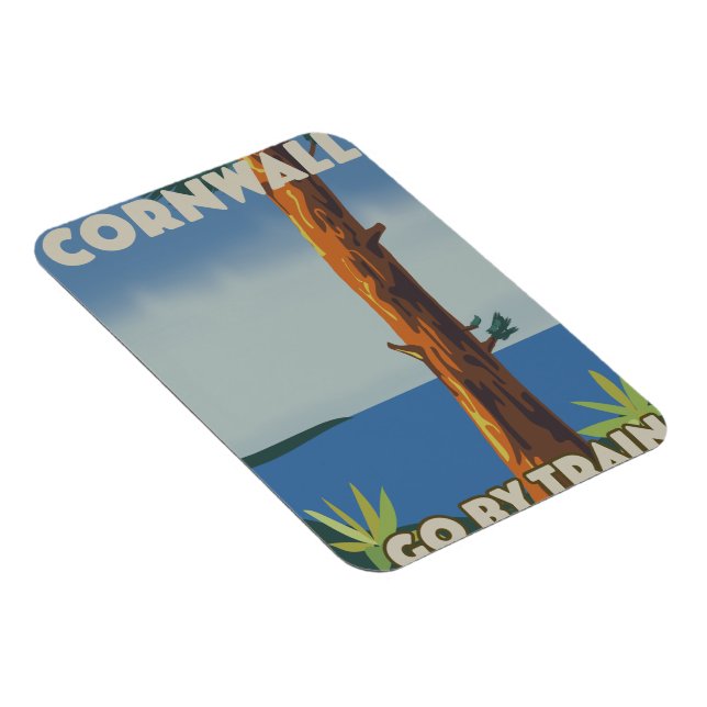 Cornwall go by train magnet (Right Side)